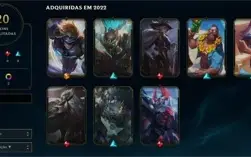 Conta sem ranque, level 30, com skins tops