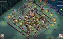 Conta Clash of Cland CV14, nao full, varios enfeites comemor