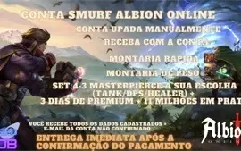 CONTA SMURF ALBION ONLINE