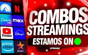 Combo De Assinaturas Netflix / Hbo / Disney+ / Play Plus
