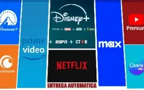 Combo De Assinaturas Netflix / Hbo / Disney+ / Play Plus