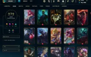 Ferro 3 com TODOS os champs e 272 Skins ( MAIN JG )