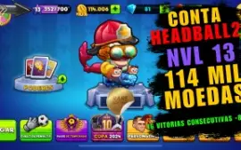 🔥 Conta Head Ball 2 Premium - Ninja Mohawk Raro, Palhaço