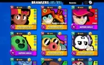 Conta de Brawl Stars ( 63k de Troféus)