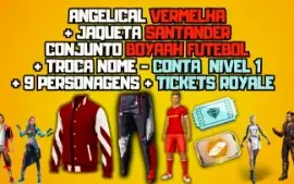 Conta com Angelical vermelha