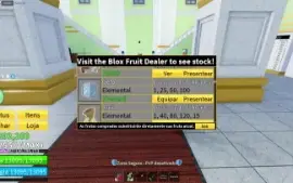 Conta blox fruits com dragon sanguine todas espadas e armas