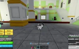 Conta blox fruits com dragon sanguine todas espadas e armas