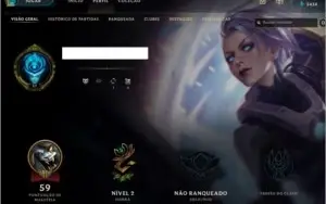 CONTA LOL- SMURF
