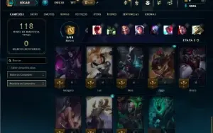 Ferro 1 com 35 Champs e 2 Skins