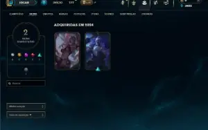 Ferro 1 com 35 Champs e 2 Skins