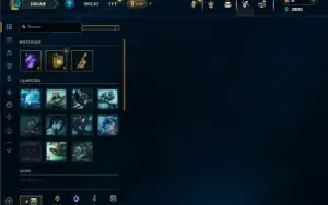 Ferro 1 com 35 Champs e 2 Skins