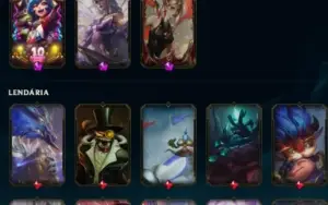 Conta do LOL com MUITAS skins - PREÇO NEGOCIAVEL