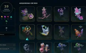Conta do LOL com MUITAS skins - PREÇO NEGOCIAVEL
