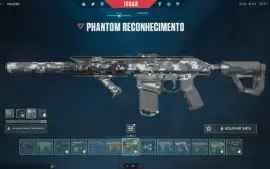 Conta radiante com muita skin