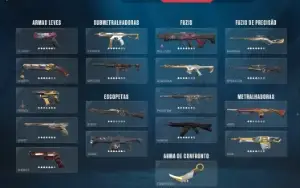 Conta radiante com muita skin