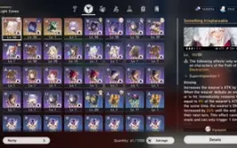 Seele + Noite + Clara com cone 5* dela + gepard + 3k de jade