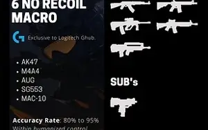NO RECOIL CSGO LOGITECH + BRINDE