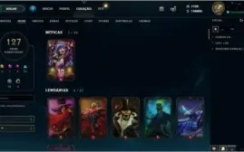 JANNA VITORIOSA - CONTA RARA. 4 VEZES DIAMOND, 3 VEZES PLAT.