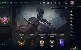 Conta de Colecionador com Kayle Prateada e Corki Ovni
