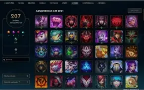 Vendo conta gold 4 solo/duo e flex