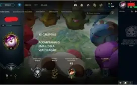 Conta prata 2/ 35 campeão acompanha email de criação