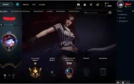 conta ouro 4, 47 skins, 116 campeões