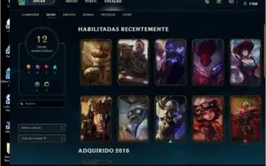 Conta LOL Borda de OURO 5 S7