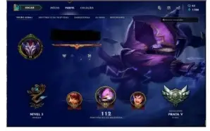 Conta LOL Borda de OURO 5 S7