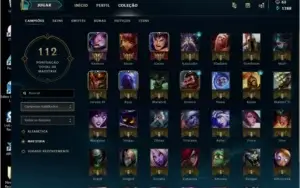 Conta LOL Borda de OURO 5 S7