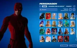 Conta Fortnite | 63 Skins | Daredevil | Entrega automática!