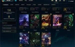 Conta Diamante 4 - Smurf LOL (league of legends) ELOMOON