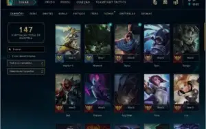 CONTA DE LOL B1, 11 SKINS, 1 LENDARIA, PODEMOS NEGOCIAR