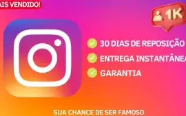 Instagram - Seguidores / Início Rápido /
