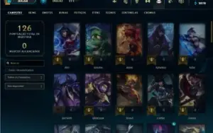 Conta com Vayne Fogos de Artifício Prestigio e normal 