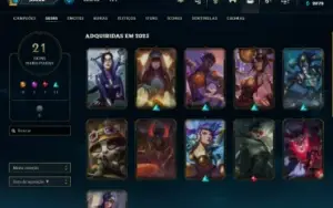Conta com Vayne Fogos de Artifício Prestigio e normal 