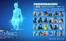Conta Rara De Fortnite Com Wonder + Glow + Travis Scott E ++