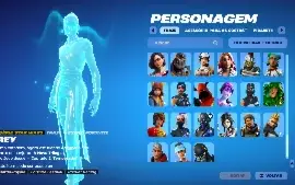 Conta Rara De Fortnite Com Wonder + Glow + Travis Scott E ++