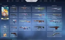 Conta valorant diversas skins (BARATO) + R$500 gastos