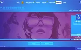 conta fortnite galaxy e season 3 muitas skins da loja