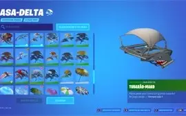 conta fortnite galaxy e season 3 muitas skins da loja