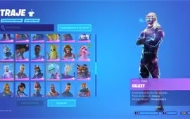 conta fortnite galaxy e season 3 muitas skins da loja