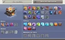Vendo conta de CLASH OF CLANS