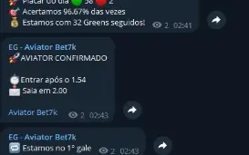 Aviator (BET7K)  Mais Vendido +96% Acertividade !