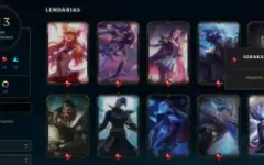 Conta Gold 1 Mais De 100 Skins ( 11 Lendarias) Ex Diamante