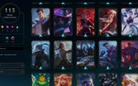 Conta Gold 1 Mais De 100 Skins ( 11 Lendarias) Ex Diamante