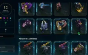 Conta Gold 1 Mais De 100 Skins ( 11 Lendarias) Ex Diamante