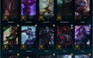 Conta de lol gold 3