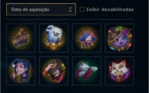 Conta de lol gold 3
