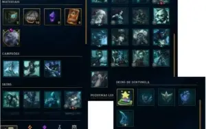 Conta de lol gold 3