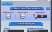 CONTA NÍVEL 10 (COM 6 LENDÁRIAS), 3500+ TROFÉUS